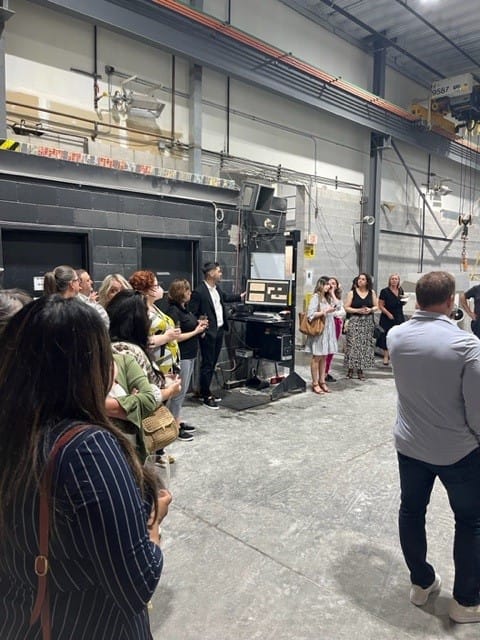 Stone Design Concepts showroom grand opening group shot